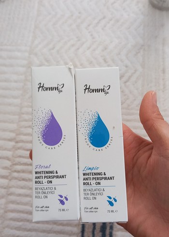 Homm Beyazlatıcı ve Ter Önleyici Roll-On 75 ml