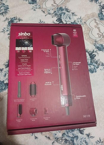 Sinbo Sinbo SH01729 Saç Şekillendirici - Pembe