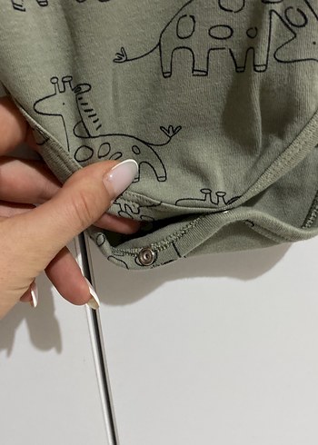 Kısa Kollu Baskılı Bebek Body - Görsel 2