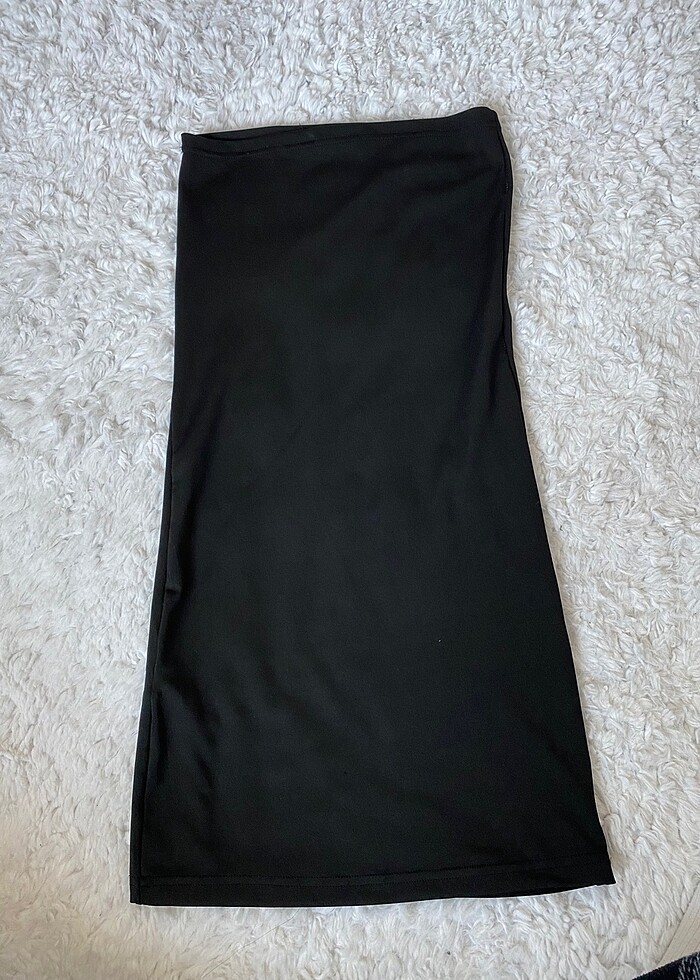 straplez mini elbise - Görsel 2