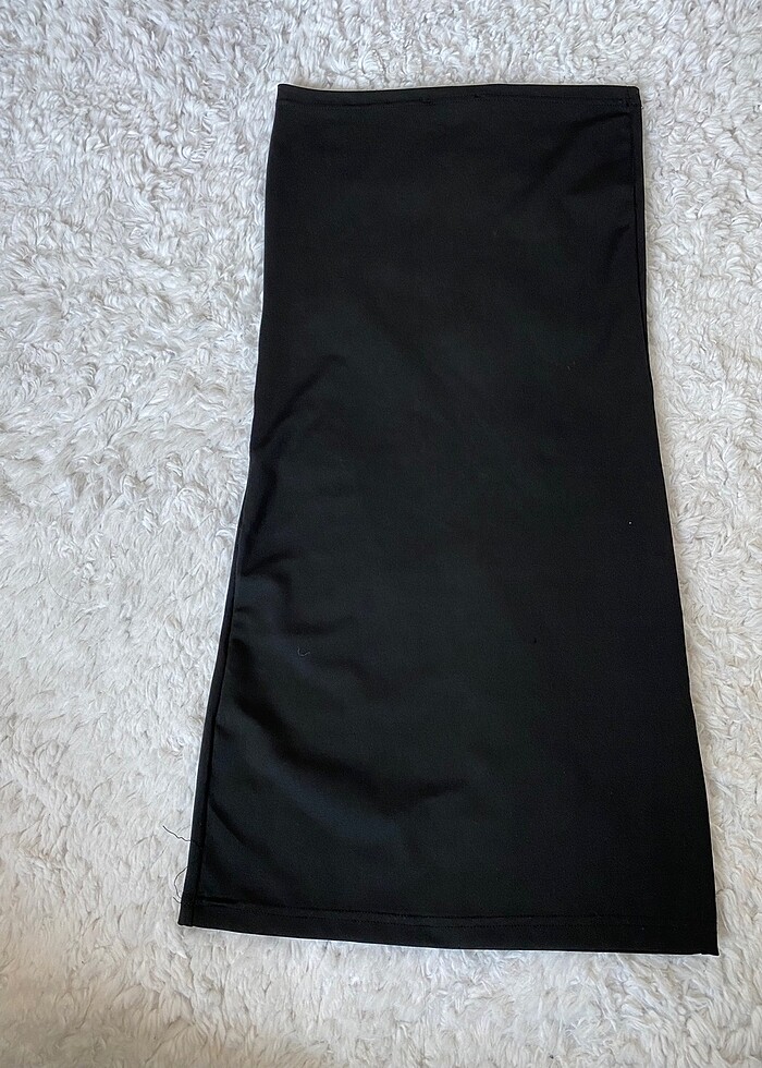 straplez mini elbise - Görsel 3