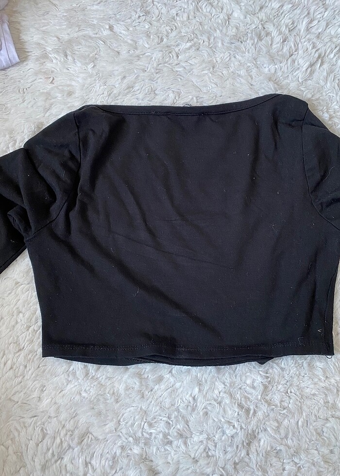 siyah crop - Görsel 2