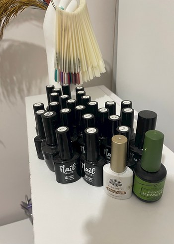 Çok Renkli Manikür ve Pedikür Seti - Görsel 13