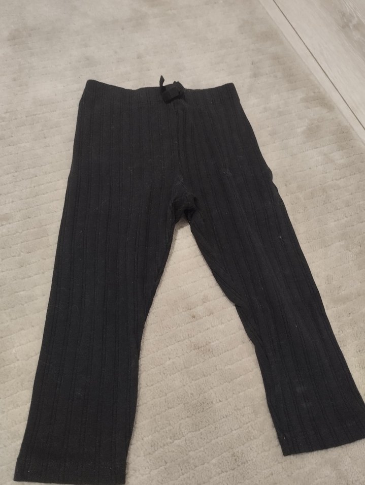 Kızlar için elastik bel denim tayt - Görsel 3