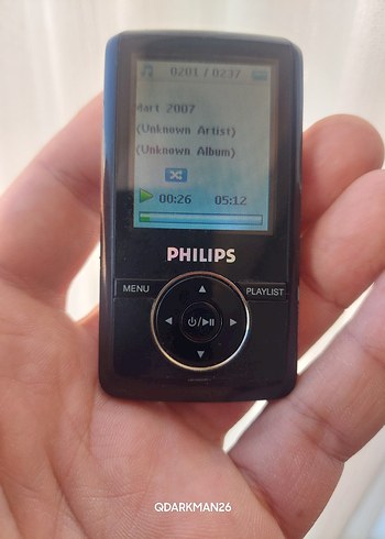 Philips Siyah Mp3 Calar