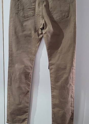 38 Beden Bej Regular Fit Erkek Pantolon