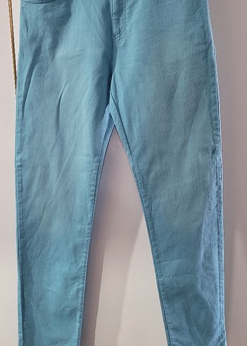 LCW Erkek Çocuk Pastel Mavi Skinny Denim Pantolon
