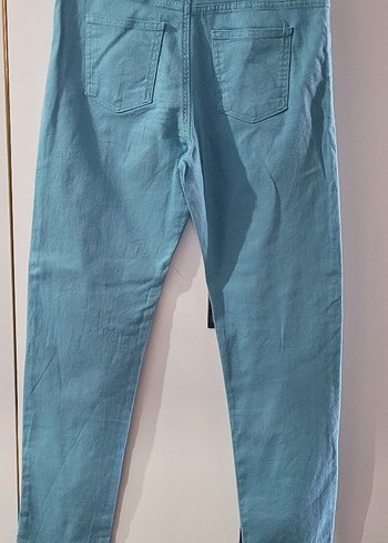 13-14 Yaş Beden LCW Erkek Çocuk Pastel Mavi Skinny Denim Pantolon
