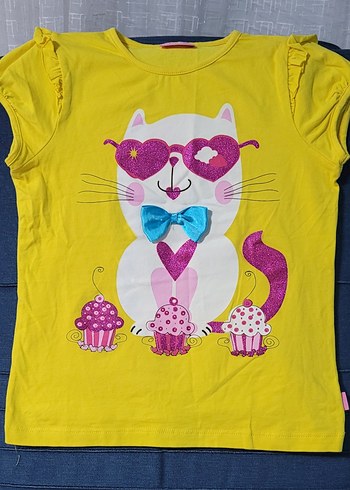 #LCWAİKİKİ Renkli Kedi Desenli Tişört - Görsel 3