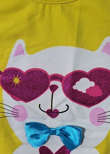 #LCWAİKİKİ Renkli Kedi Desenli Tişört - Görsel 2