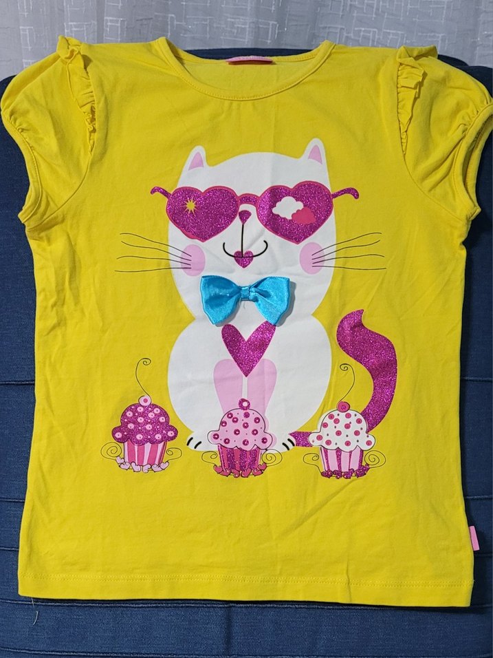 #LCWAİKİKİ Renkli Kedi Desenli Tişört - Görsel 3