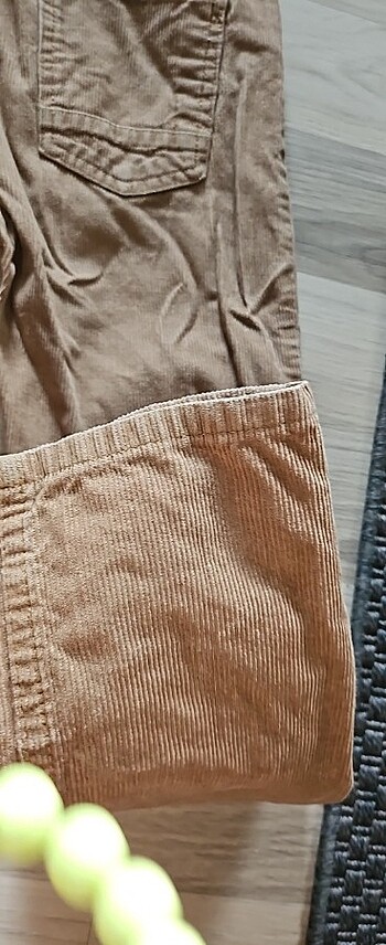 9 Yaş Beden camel Renk Lcw fitilli kadife pantalon