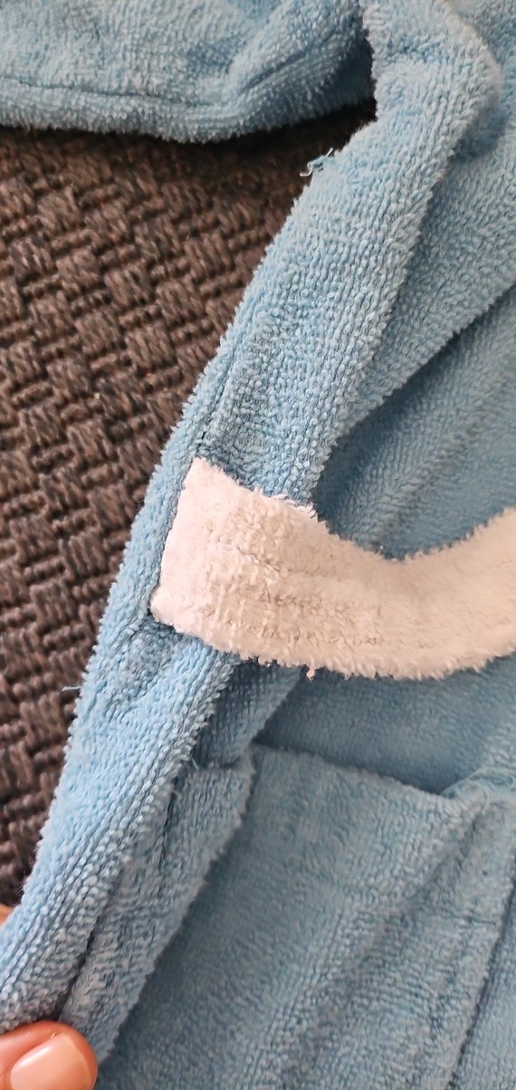 Kapüşonlu Erkek Çocuk Bornoz - Basketbol Desenli 10 _12 yas - Görsel 5