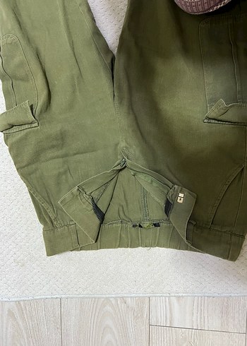 Quzu Collection Haki Renk 36 Numara Kumaş Pantolon