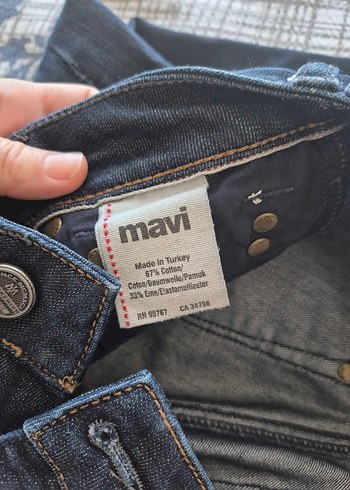 xs Beden lacivert Renk Kadın Lacivert Denim Normal Boy Kot Pantolon