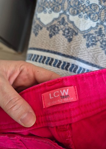 LC Waikiki Kız Çocuk Renkli Fermuarlı Pantolon