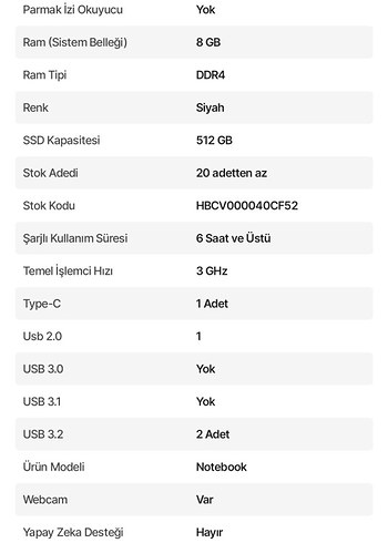 Lenovo Az Kullanılmış Dizüstü Bilgisayar - Görsel 8
