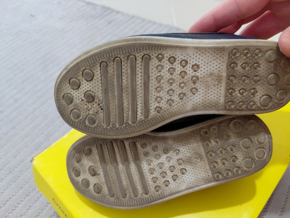 Gri Erkek Cırtlı Çocuk  Ayakkabısı - Görsel 3