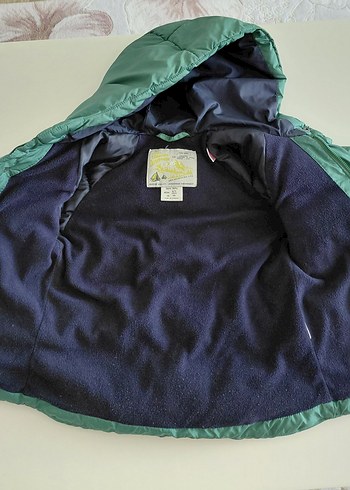 Yeşil Erkek Çocuk Kapüşonlu Mont - Görsel 5