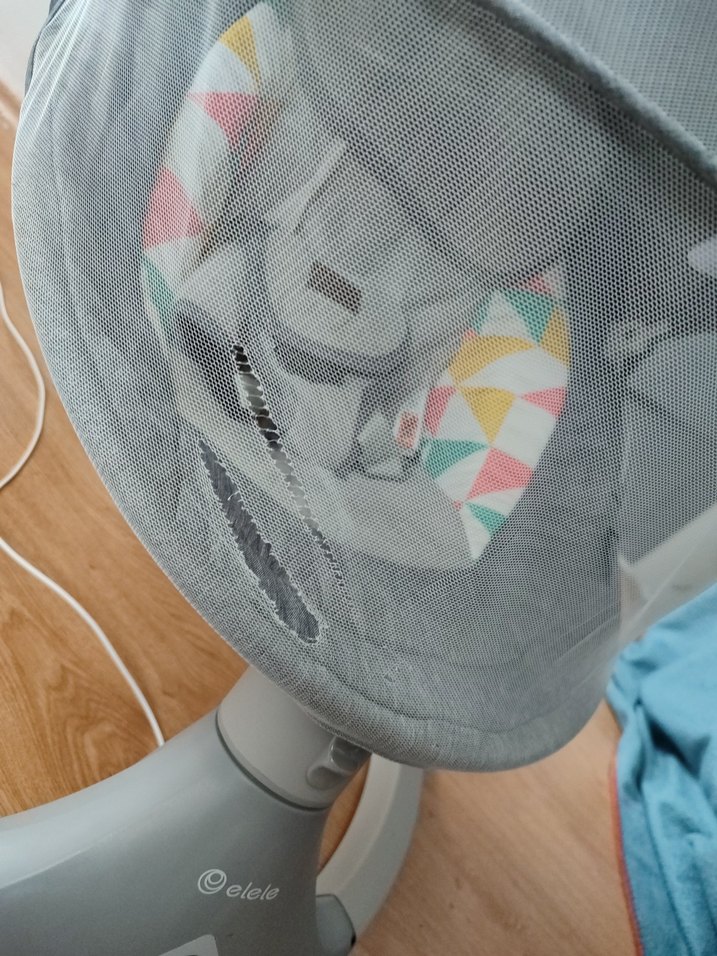 Gri Bebek Ana Kucağı ve Salıncak - Görsel 5