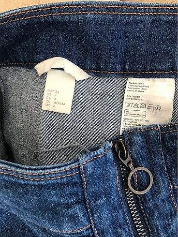 34 Beden jean etek