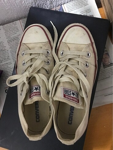 36 Beden sarı Renk converse