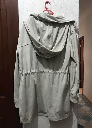 Süet Midi Kadın Parka - Görsel 3