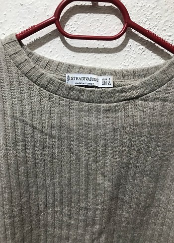 Örme Keten Uzun Kollu Salaş Kazak - Görsel 2