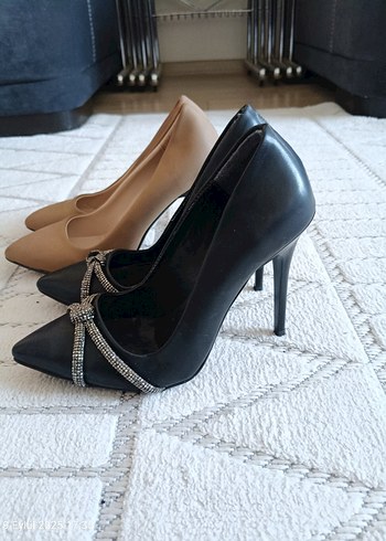 36 Beden Klasik Topuklu Kadın Stiletto Ayakkabı