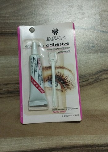 Estel'la Suya Dayanıklı Siyah Kirpik Yapıştırıcısı - Görsel 4