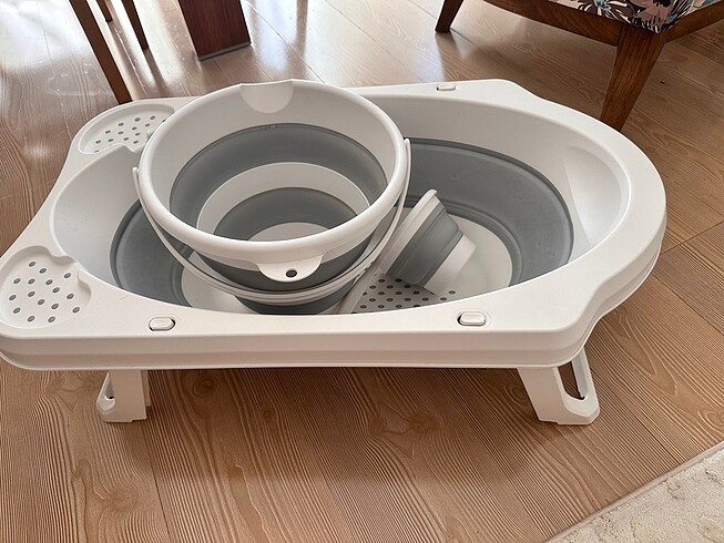  Beden Bebek banyo küveti- 4parçalı set