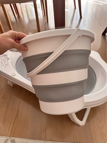  Beden Renk Bebek banyo küveti- 4parçalı set