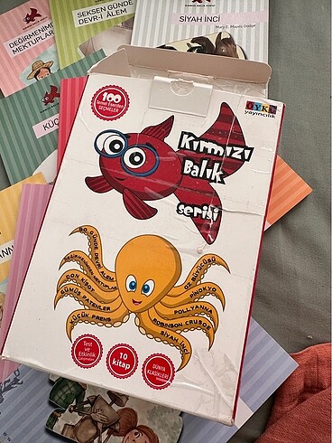 Kırmızı balık serisi 2. 3. 4. Sınıfa uygun kitap