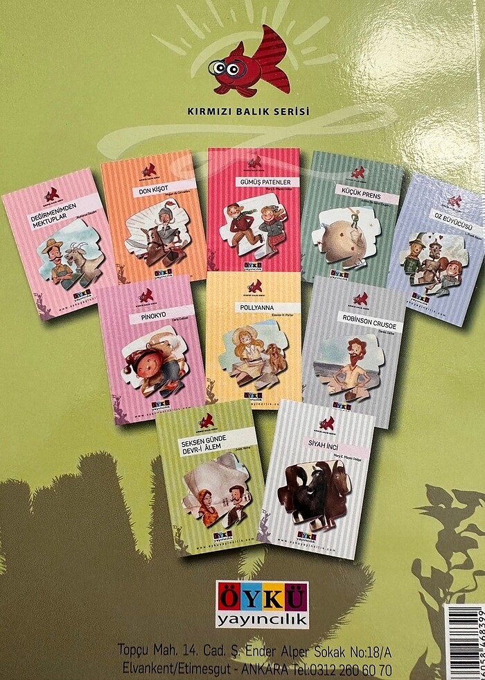 Kırmızı balık serisi 2. 3. 4. Sınıfa uygun kitap - Görsel 2