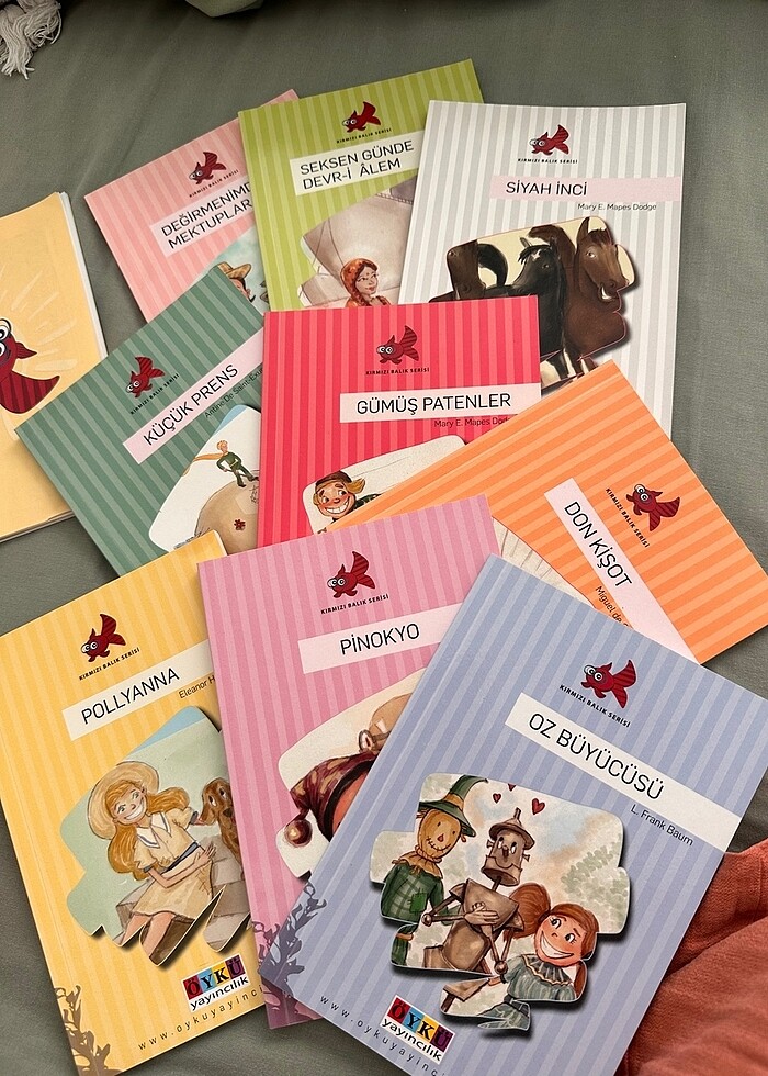 Kırmızı balık serisi 2. 3. 4. Sınıfa uygun kitap - Görsel 3