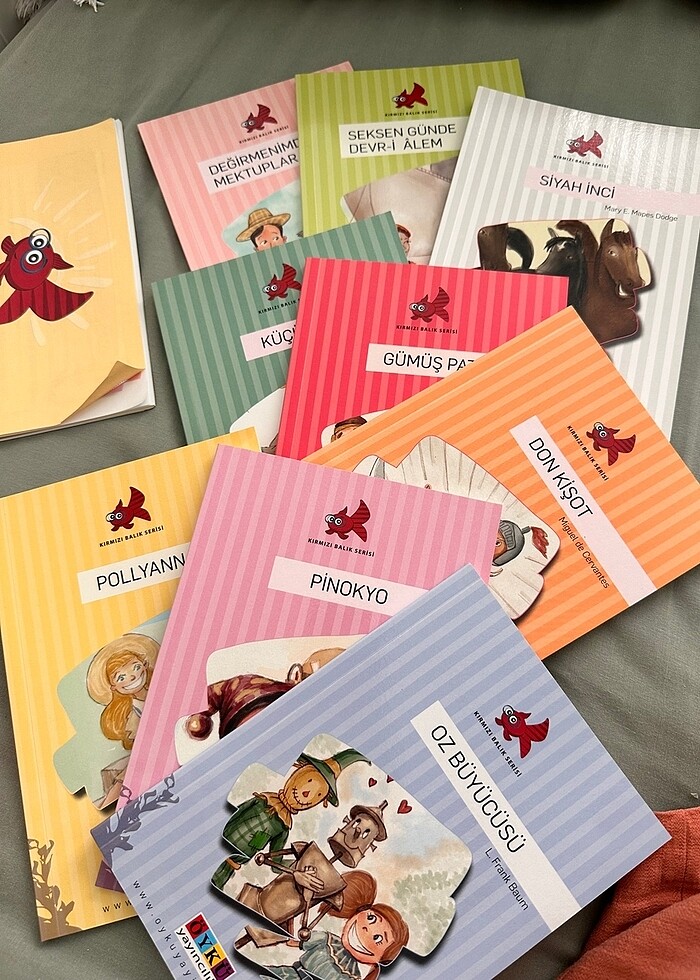 Kırmızı balık serisi 2. 3. 4. Sınıfa uygun kitap - Görsel 4