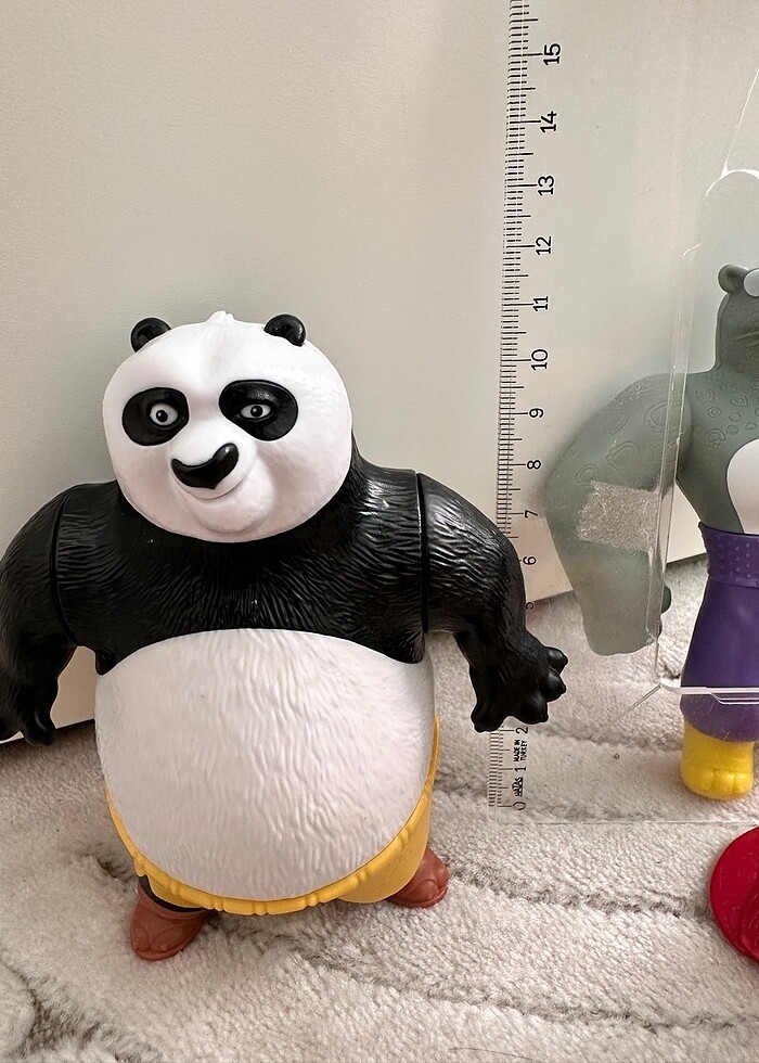 Kungfu panda figür oyuncak - Görsel 3
