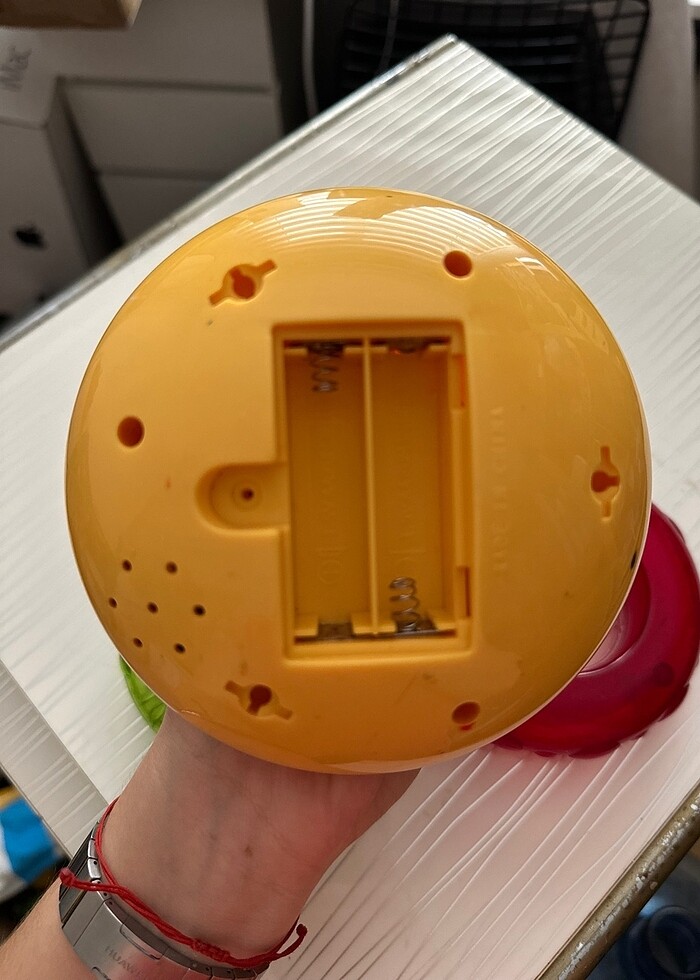 Işıklı gökkuşağı hacıyatmaz oyuncağı - Görsel 4