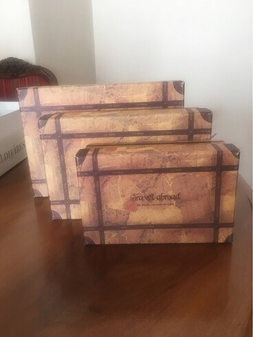 3 lü Kutu Set