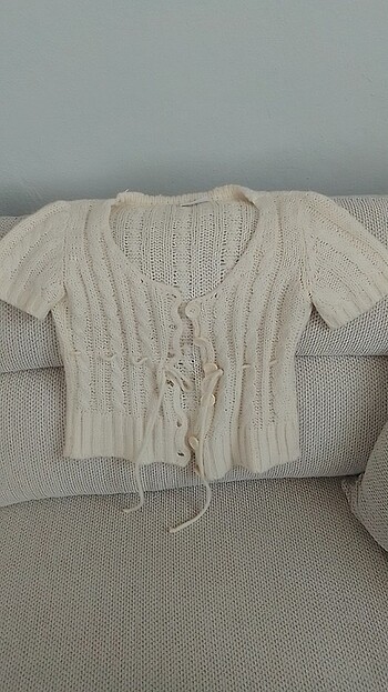 Crop hırka