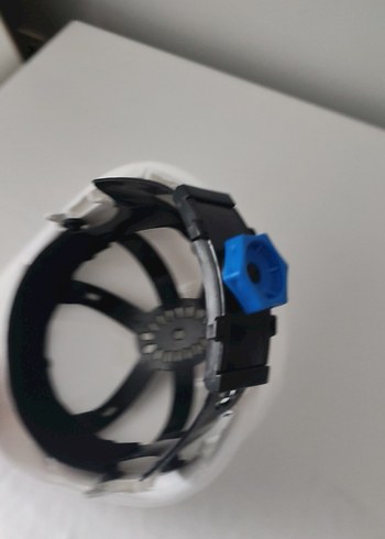 Beyaz Plastik Motosiklet Kaskı - Görsel 9