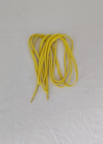 Sarı Erkek Ayakkabı Bağı - Görsel 3