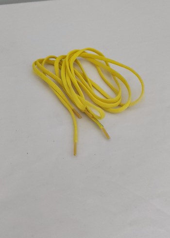 Sarı Erkek Ayakkabı Bağı - Görsel 5