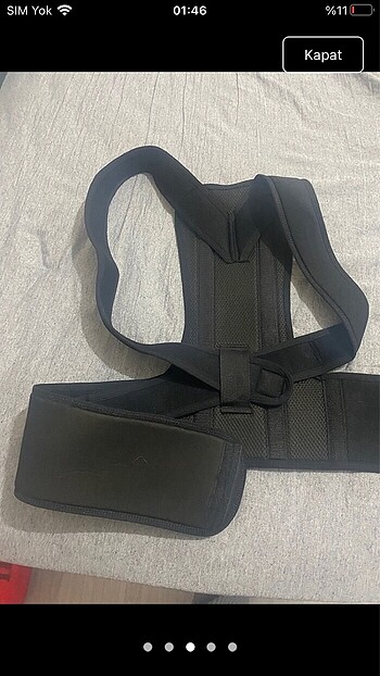 universal Beden Balenli medikal Dik duruş omuz sırt bel korsesi