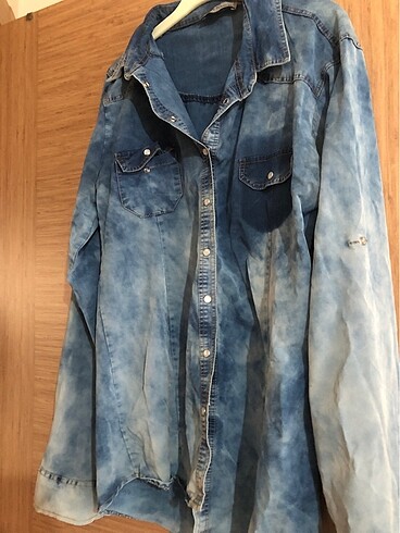 Diğer Yumuşak kumaş jean gömlek