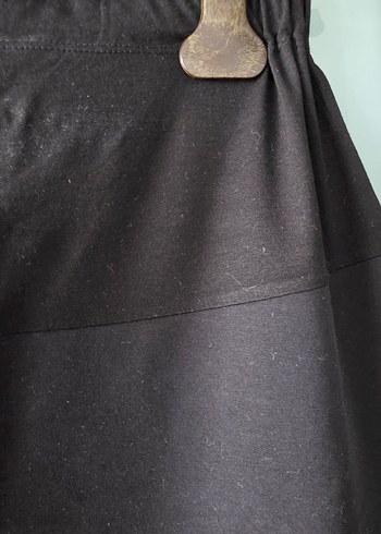 Siyah Midi Hamile Etek - Görsel 2