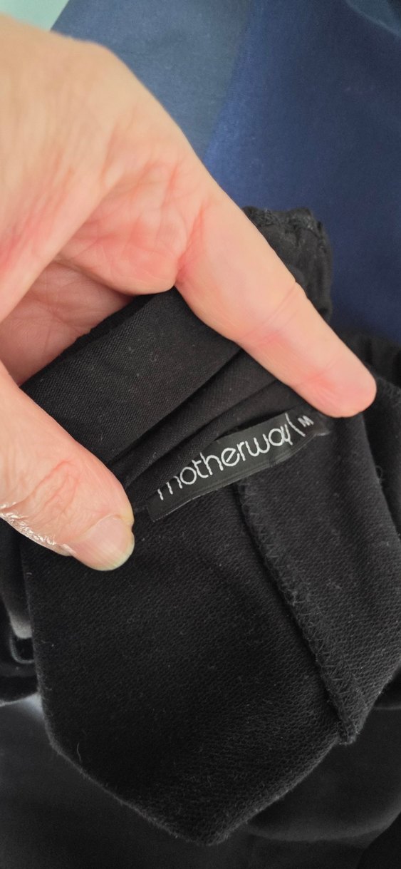 Siyah Midi Hamile Etek - Görsel 5