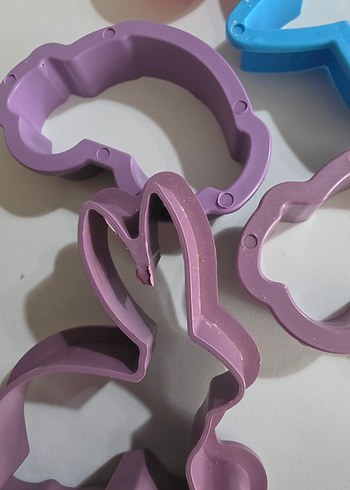 Renkli Plastik Kalıpları Seti - Görsel 2