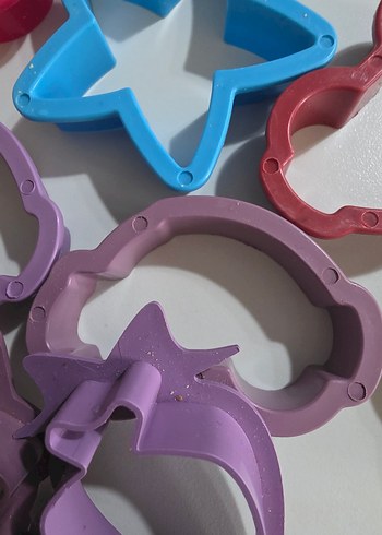 Renkli Plastik Kalıpları Seti - Görsel 5