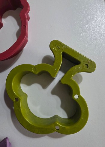 Renkli Plastik Kalıpları Seti - Görsel 6